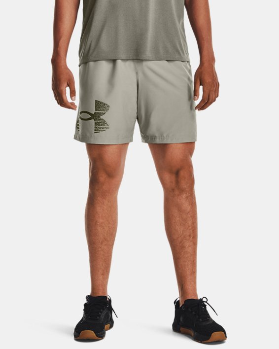 Men's UA Tech™ Woven Graphic Shorts in Green image number 0
